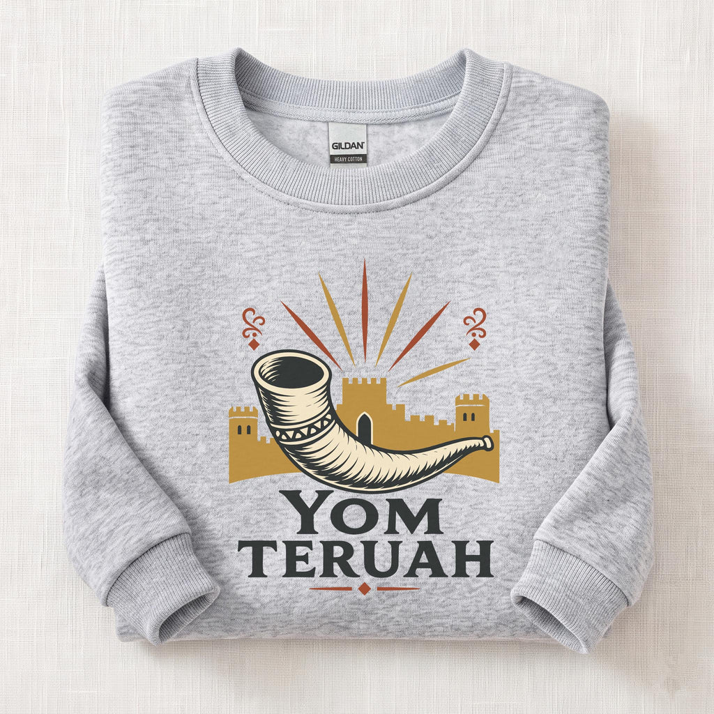 Yom Teruah Feast Sweatshirt — Ash