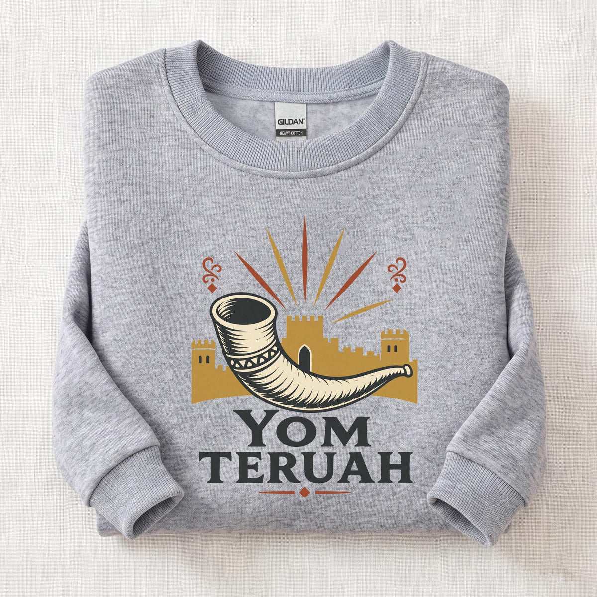 Yom Teruah Feast Sweatshirt — Sport Grey