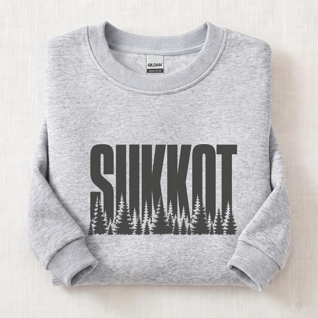 Celebrate Sukkot Sweatshirt — Ash