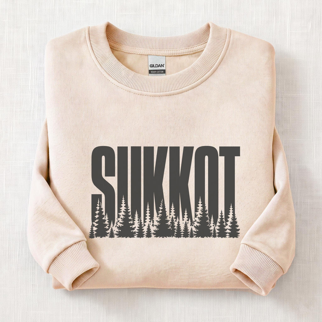 Celebrate Sukkot Sweatshirt — Sand