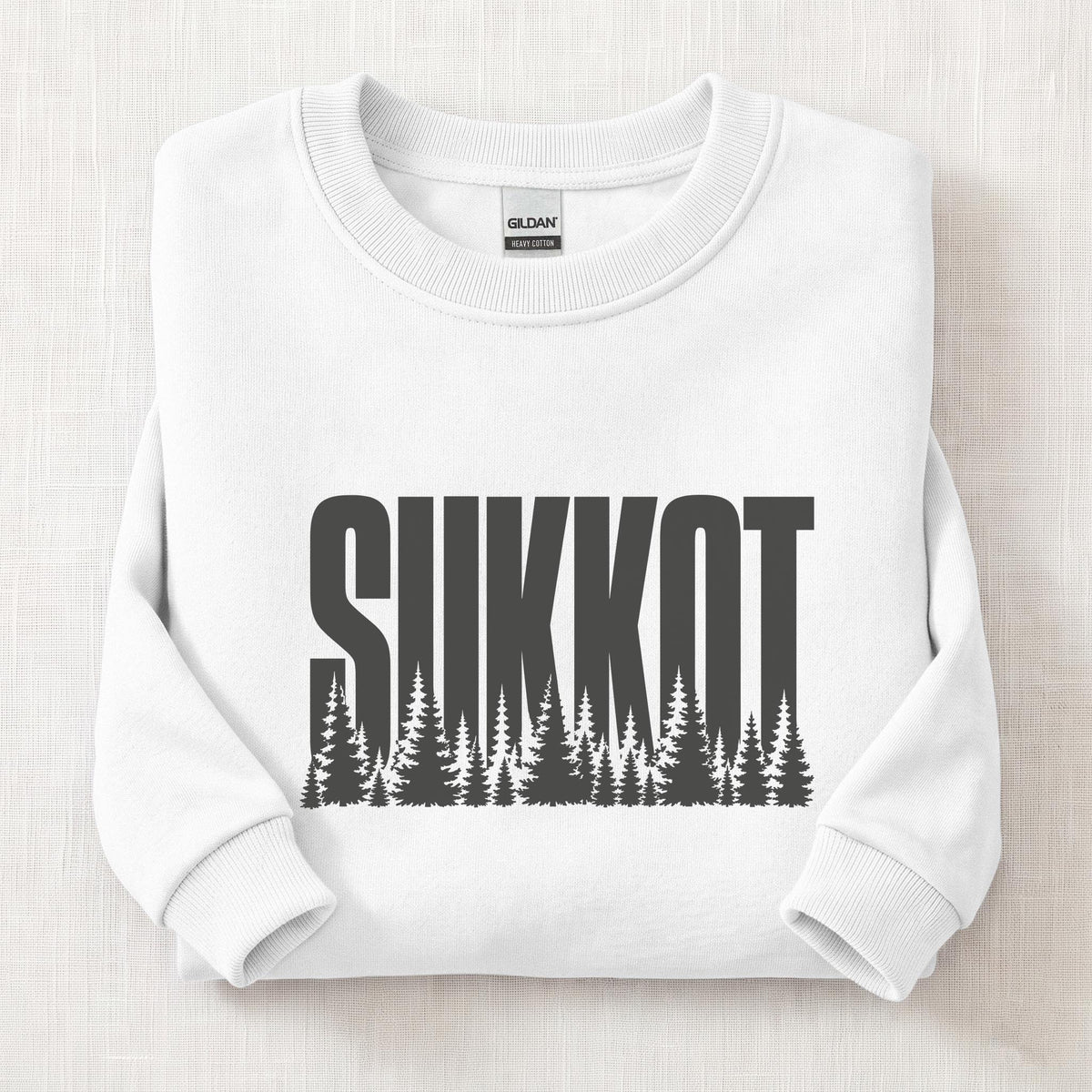 Celebrate Sukkot Sweatshirt — White