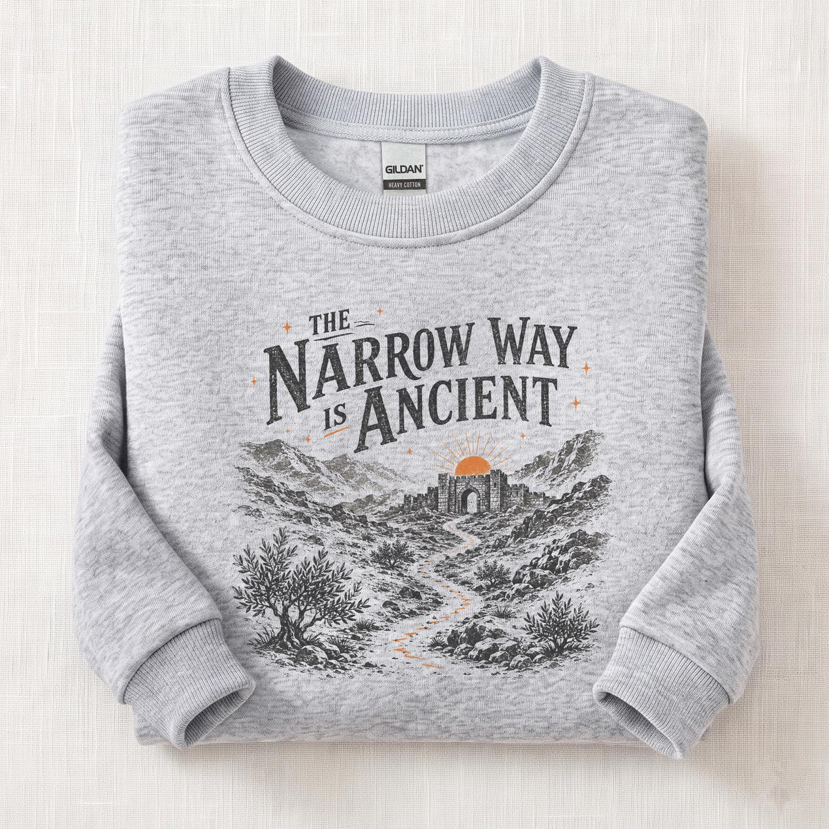 Narrow Way Sweatshirt — Ash