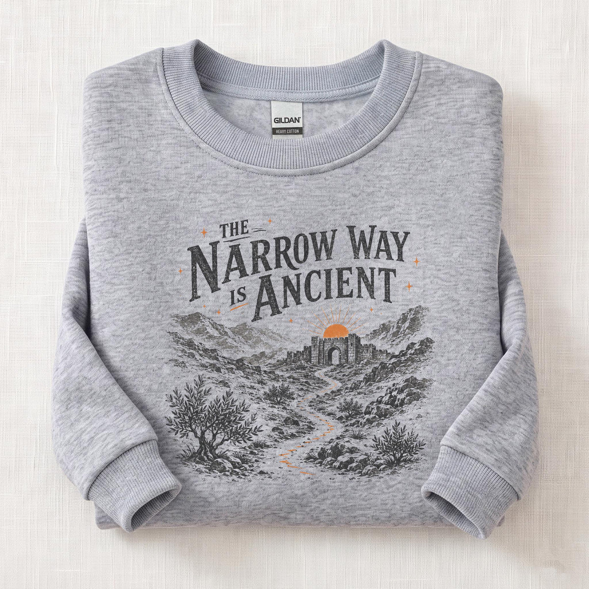 Narrow Way Sweatshirt — Sport Grey