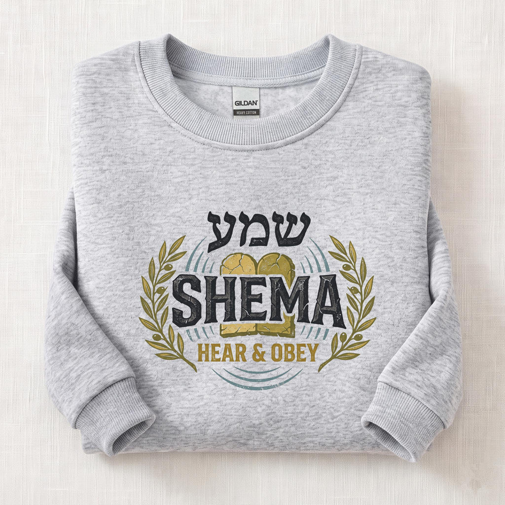 Hear & Obey Sweatshirt — Ash