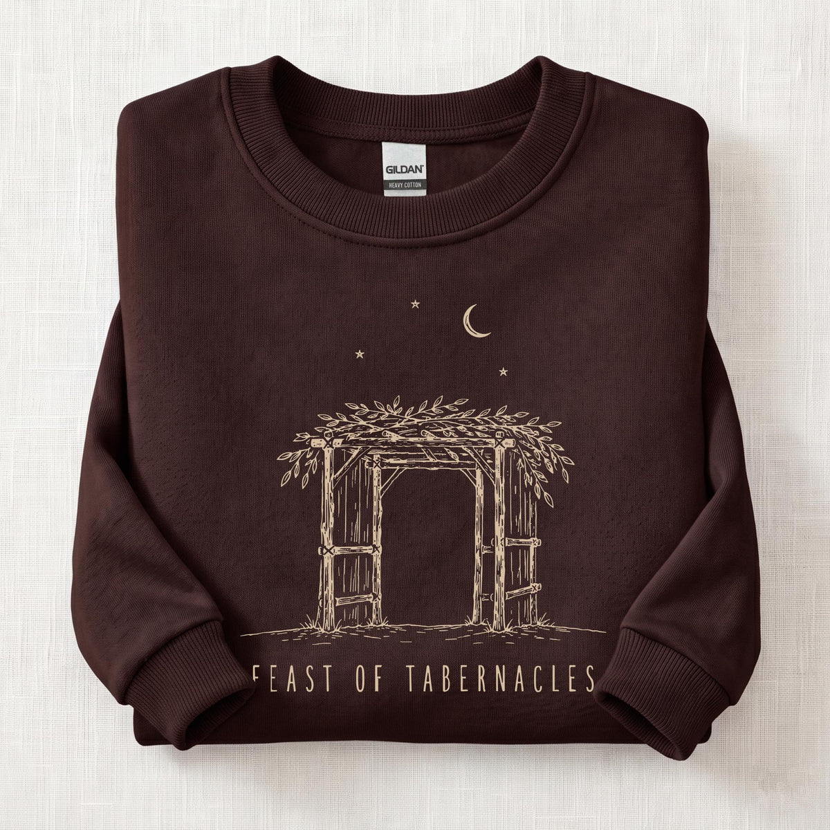 Tabernacle Nights Sweatshirt — Dark Chocolate