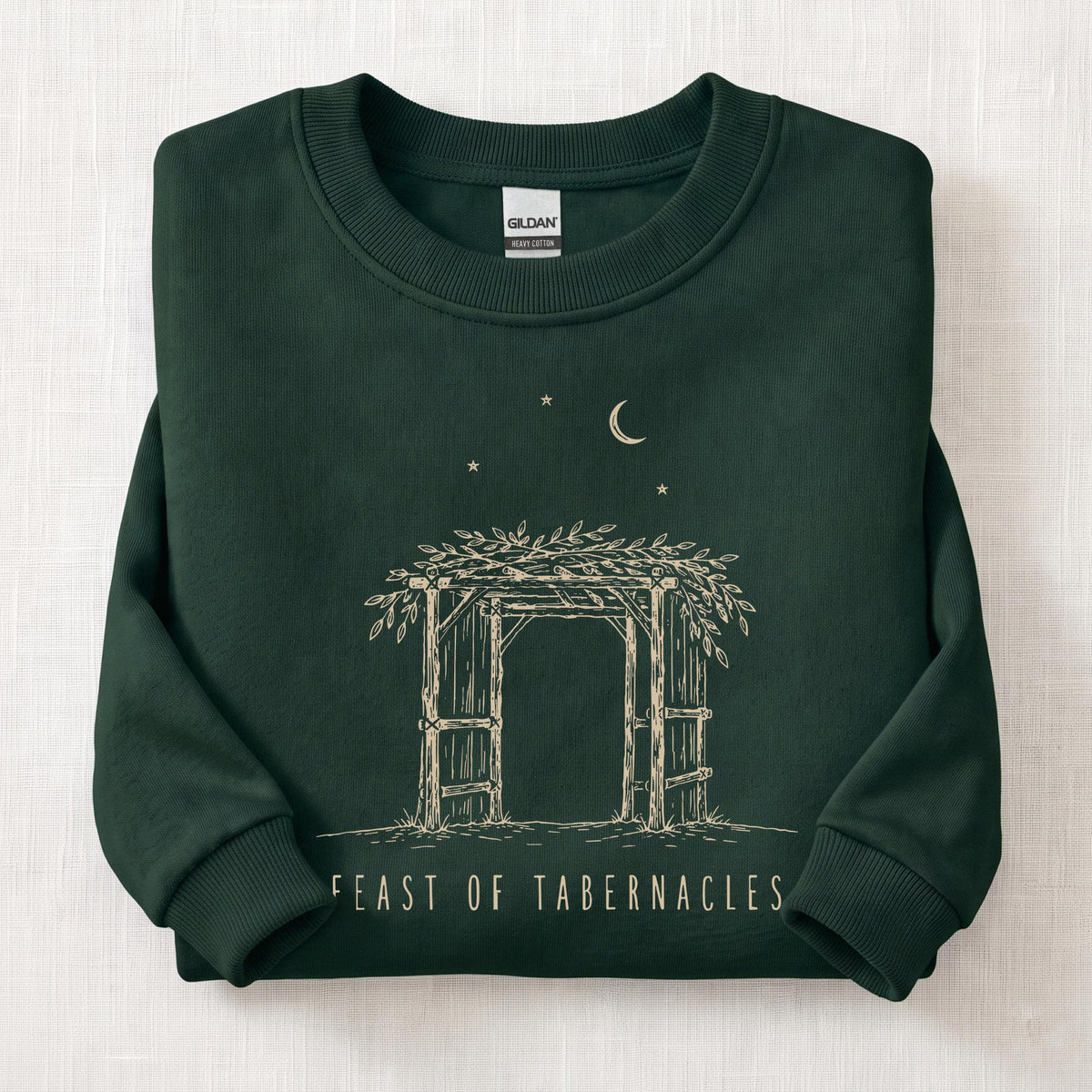 Tabernacle Nights Sweatshirt — Forest Green