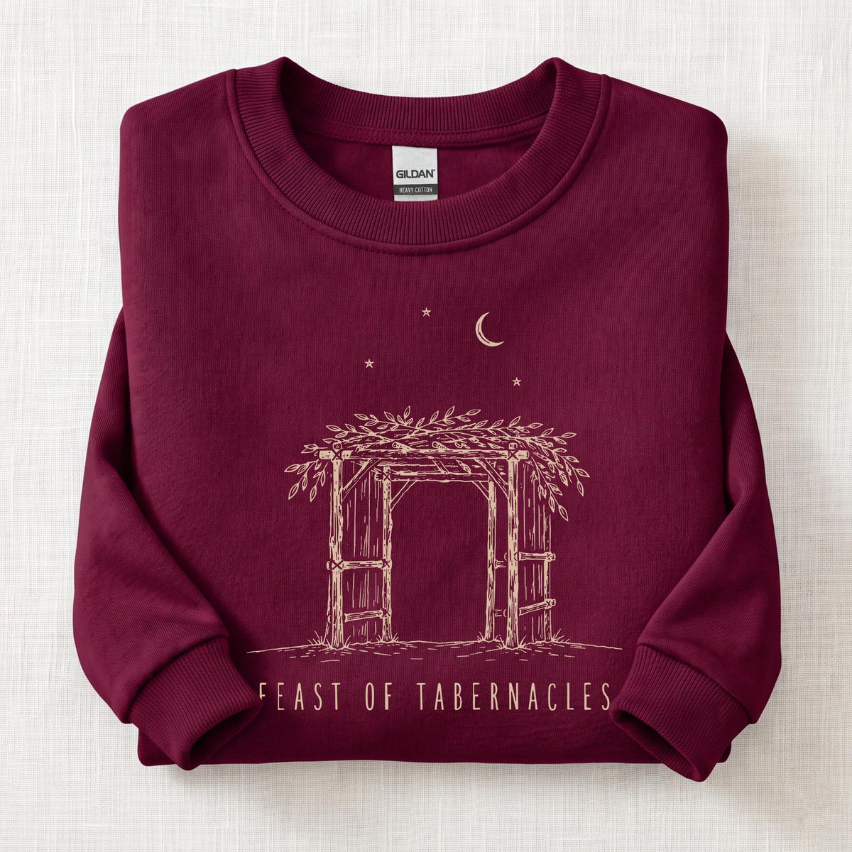 Tabernacle Nights Sweatshirt — Maroon