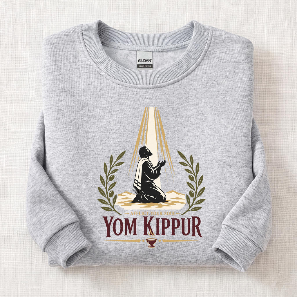 Yom Kippur Sweatshirt — Ash