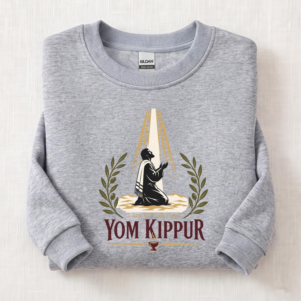 Yom Kippur Sweatshirt — Sport Grey