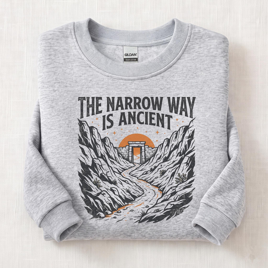 Narrow Ancient Way Sweatshirt — Ash