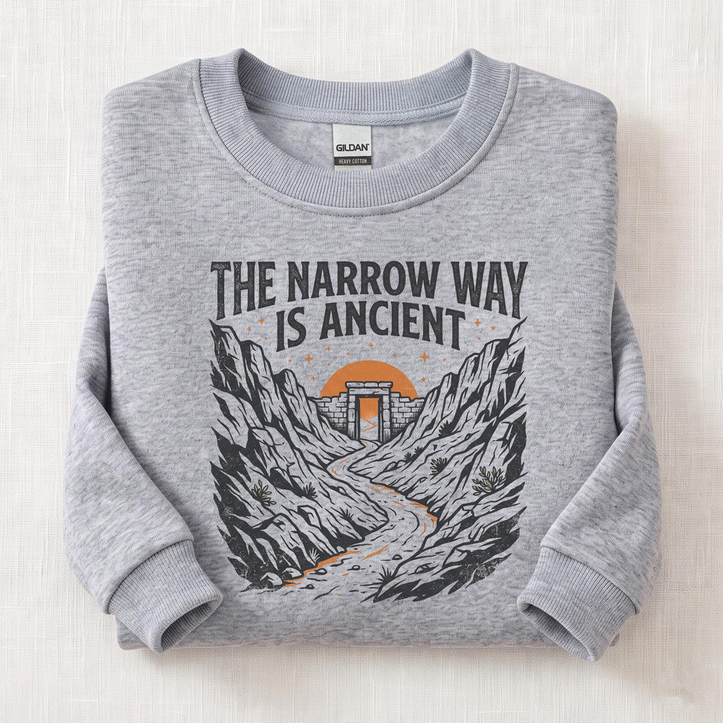 Narrow Ancient Way Sweatshirt — Sport Grey