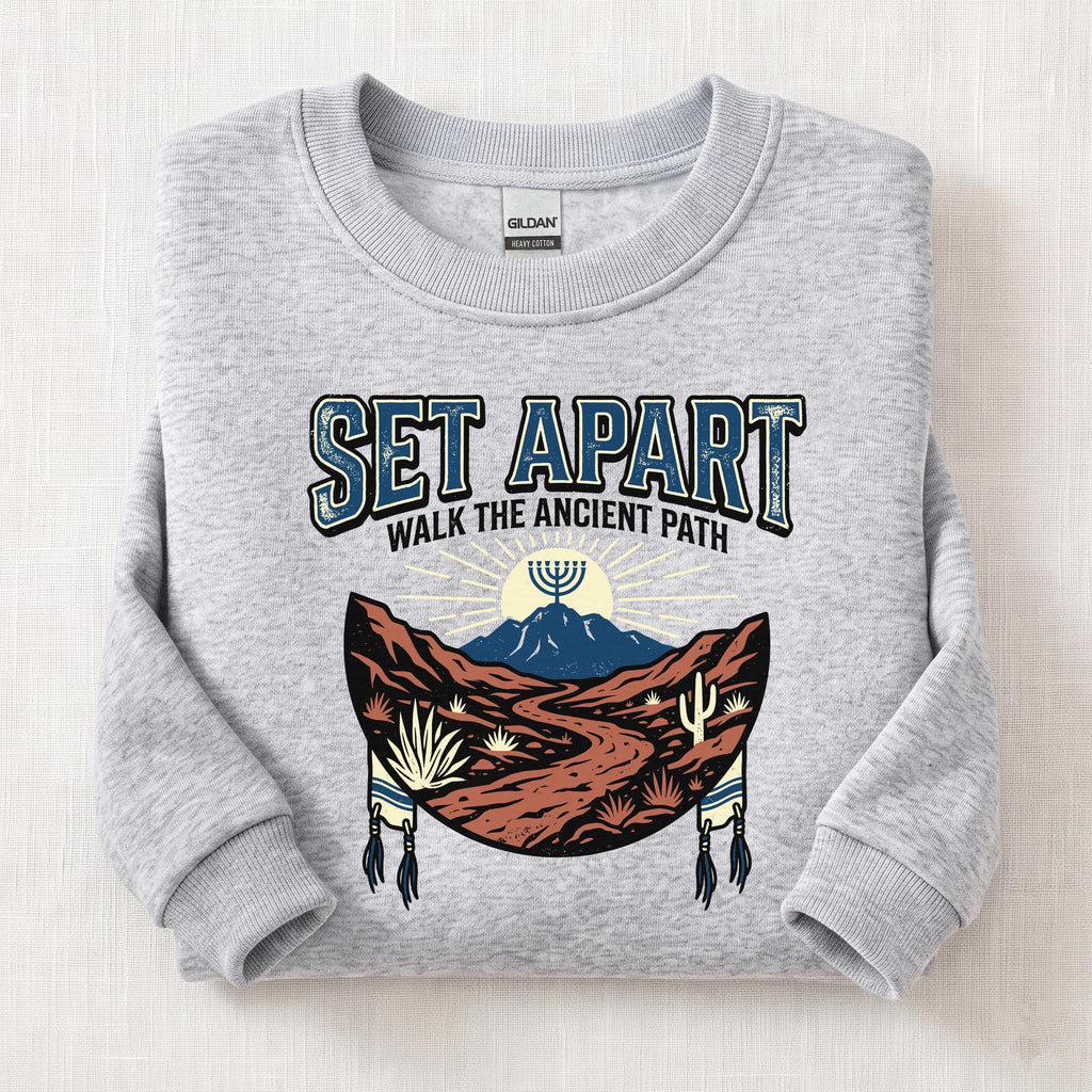 Set Apart Ancient Path Sweatshirt — Ash