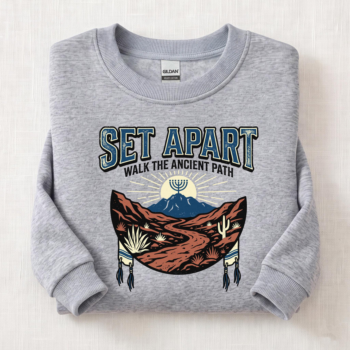 Set Apart Ancient Path Sweatshirt — Sport Grey