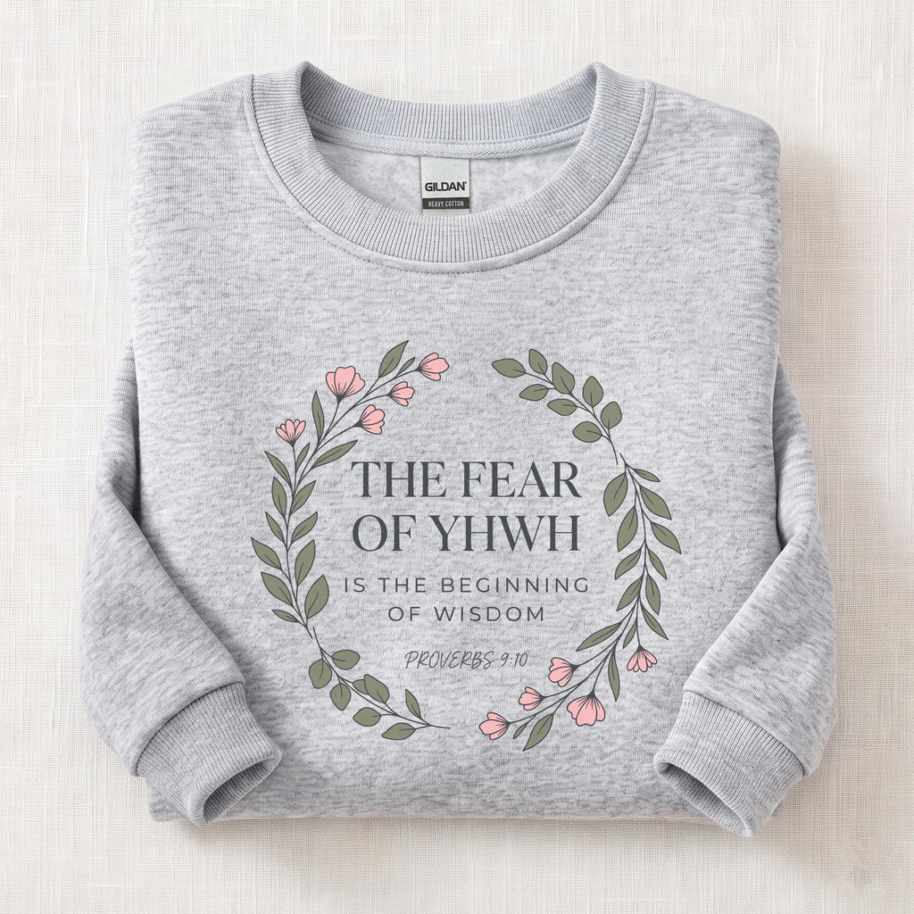 The Fear Of YHWH Sweatshirt — Ash