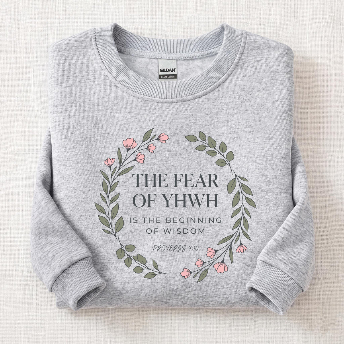 The Fear Of YHWH Sweatshirt — Ash