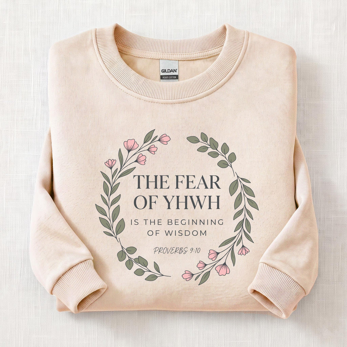 The Fear Of YHWH Sweatshirt — Sand