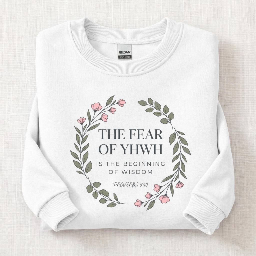The Fear Of YHWH Sweatshirt — White