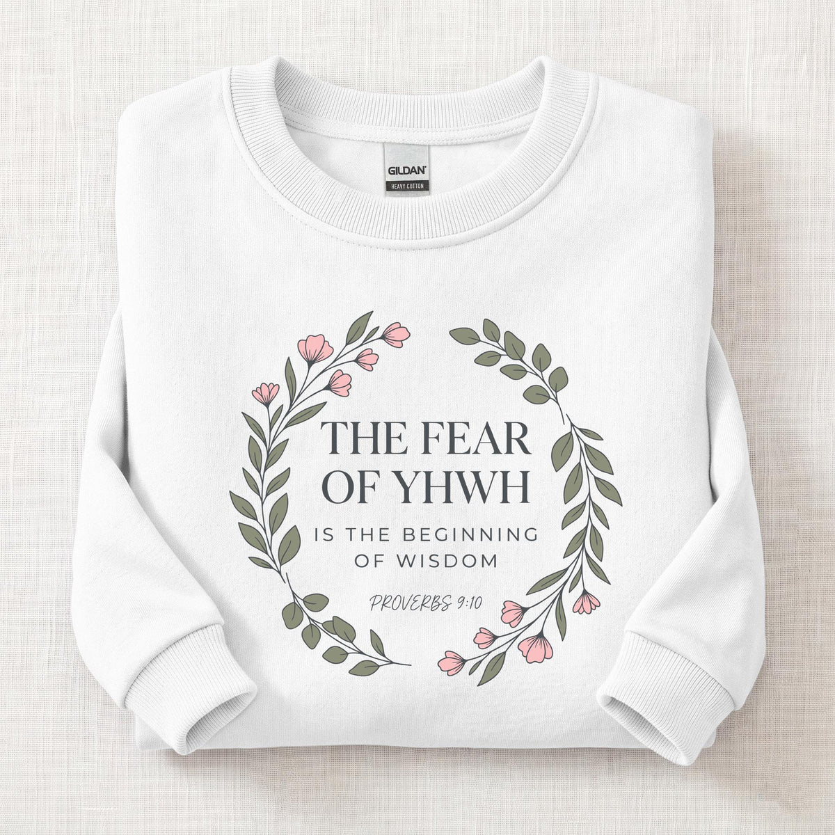 The Fear Of YHWH Sweatshirt — White