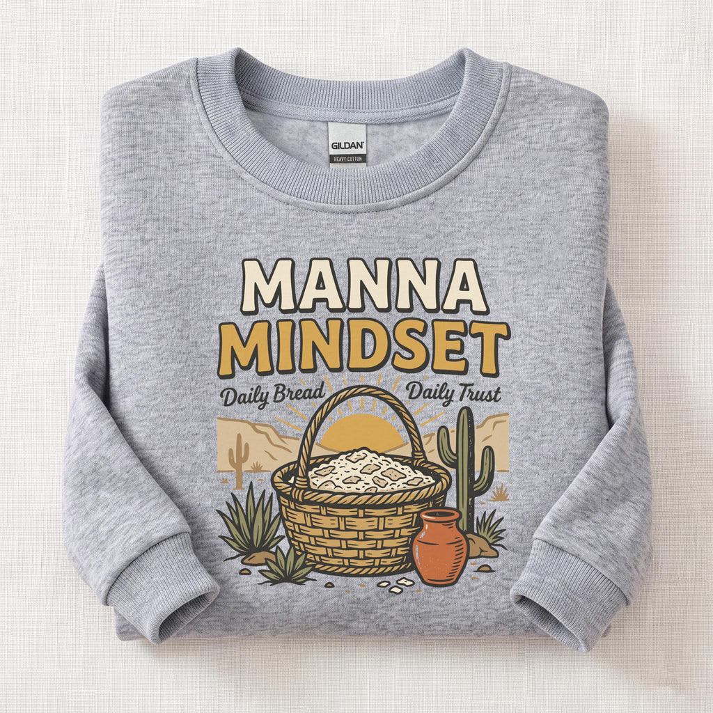 Manna Mindset Sweatshirt — Sport Grey