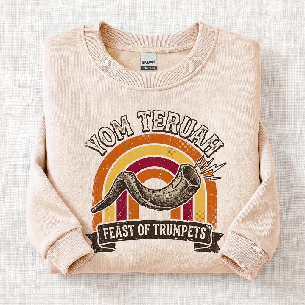 Feast Yom Teruah Sweatshirt — Sand