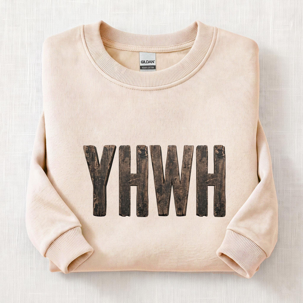 YHWH Sweatshirt — Sand