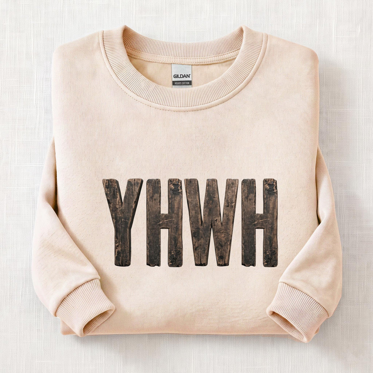 YHWH Sweatshirt — Sand