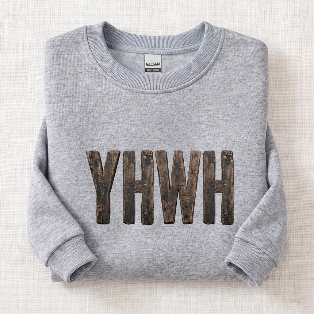 YHWH Sweatshirt — Sport Grey