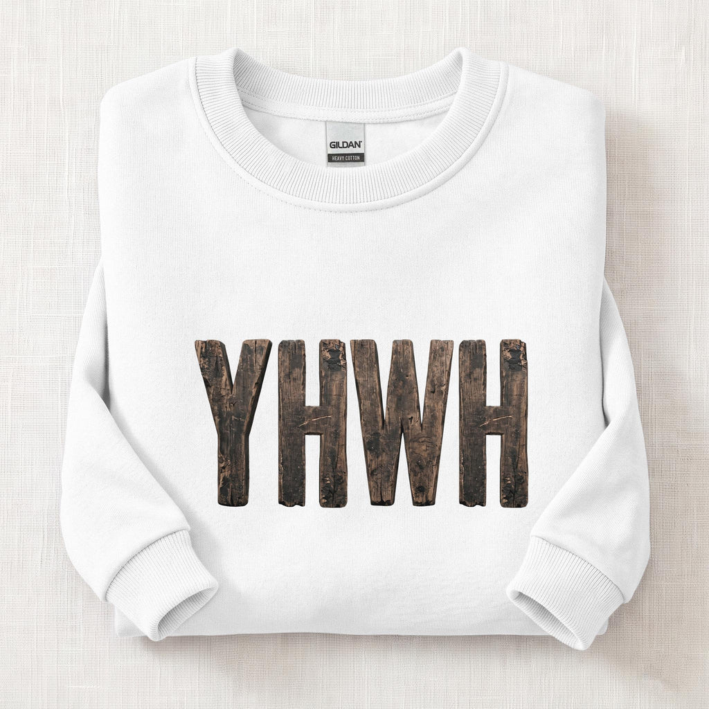 YHWH Sweatshirt — White