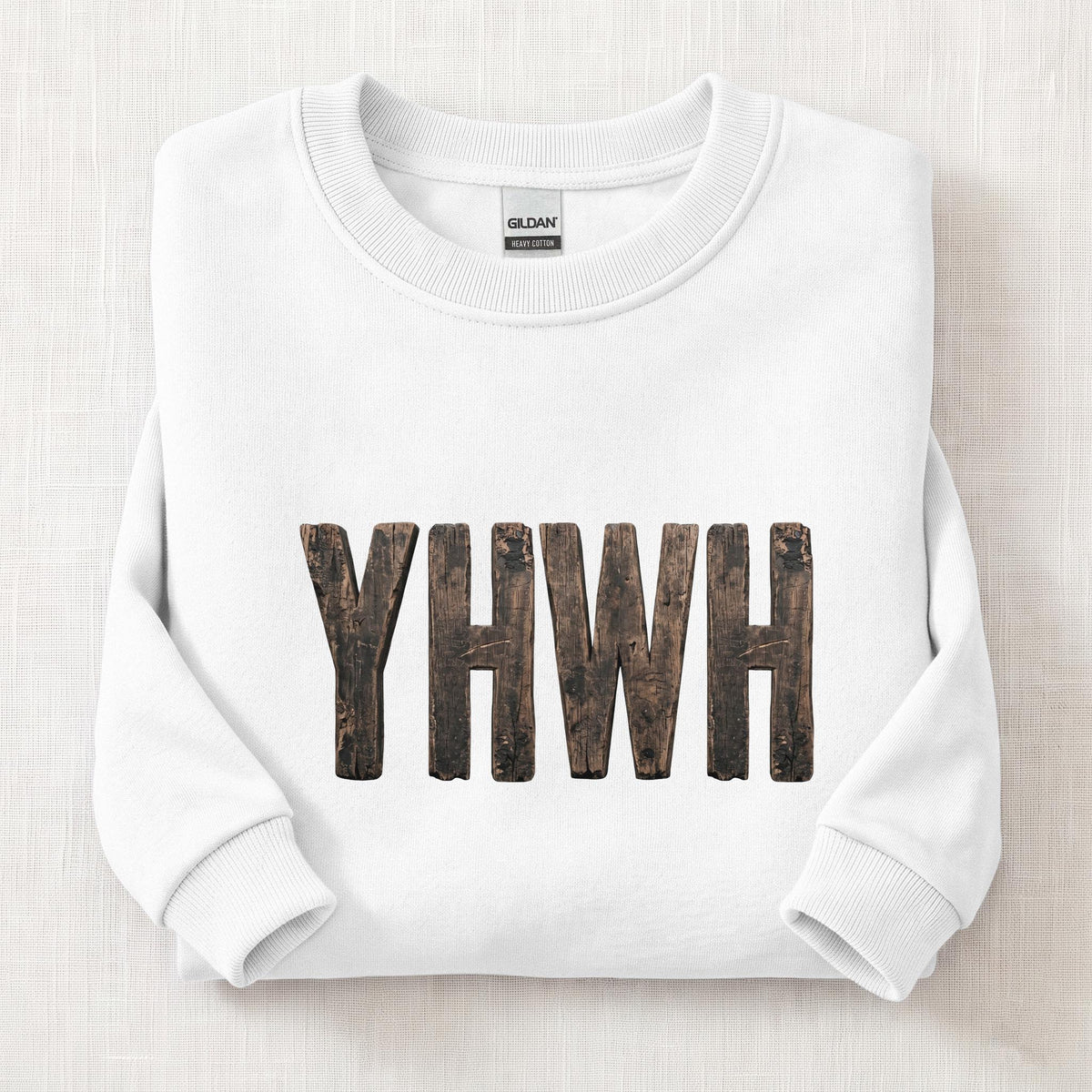 YHWH Sweatshirt — White