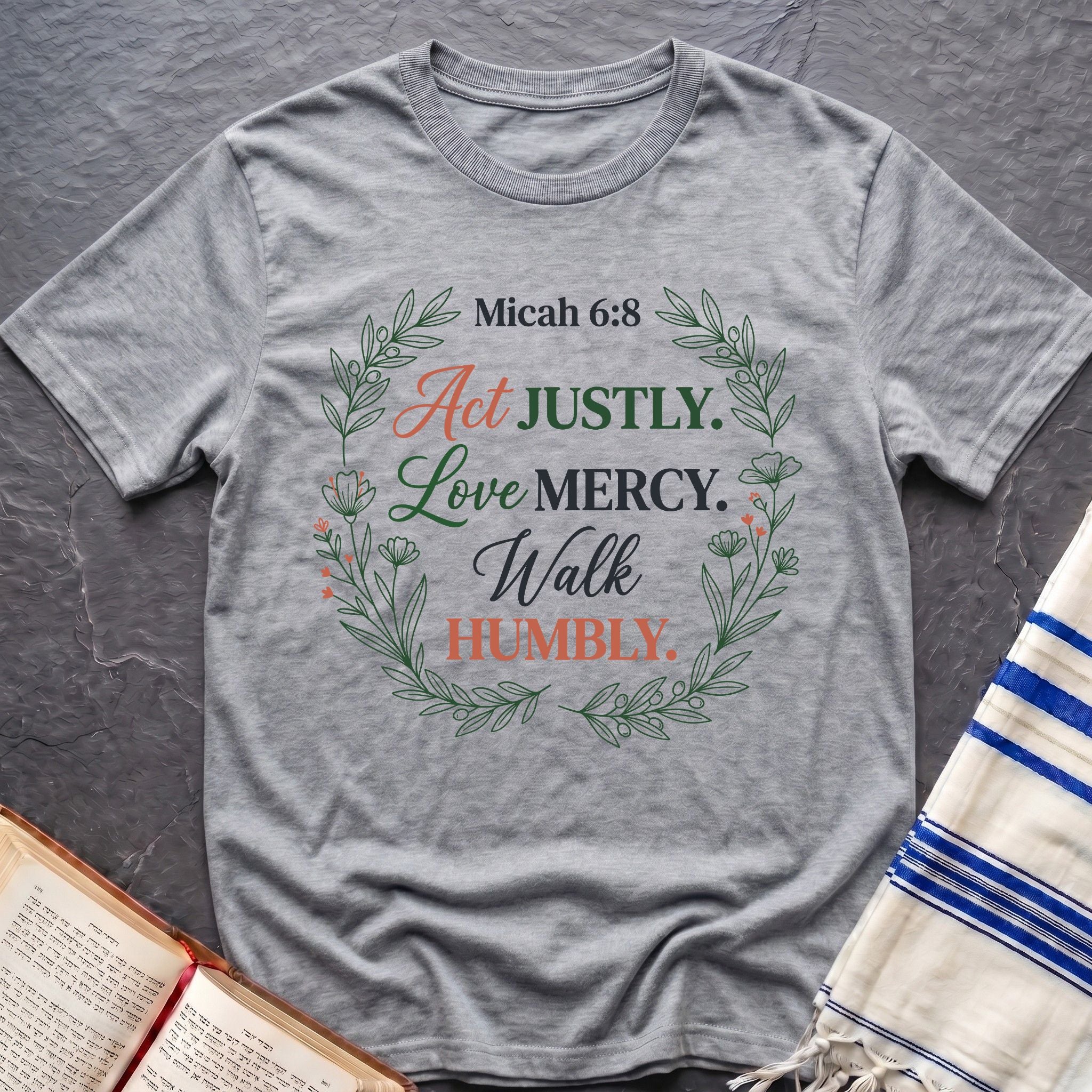 Micah 6:8 Verse T-Shirt