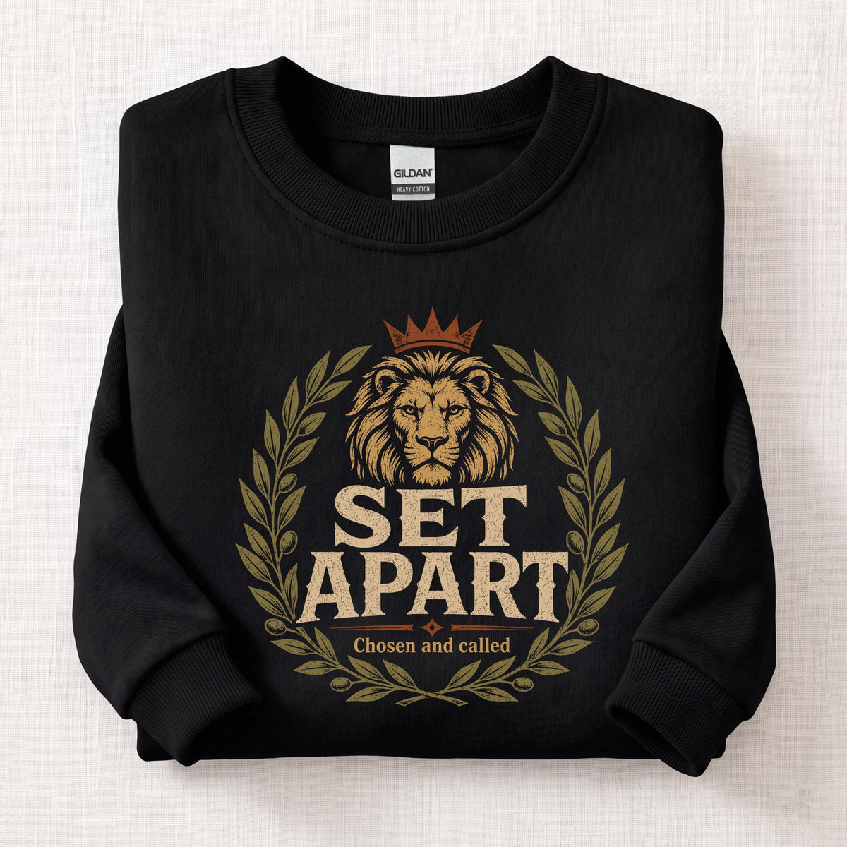 Set Apart Chosen & Called Sweatshirt — Black