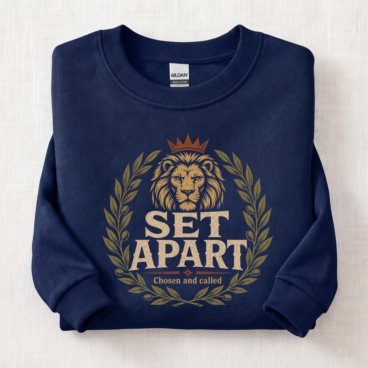 Set Apart Chosen & Called Sweatshirt — Navy