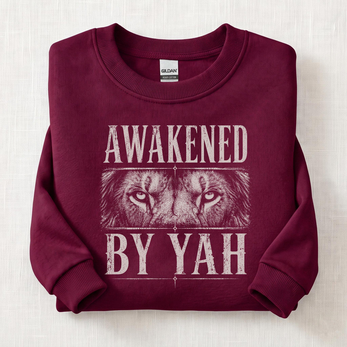 Yah Sweatshirt — Maroon