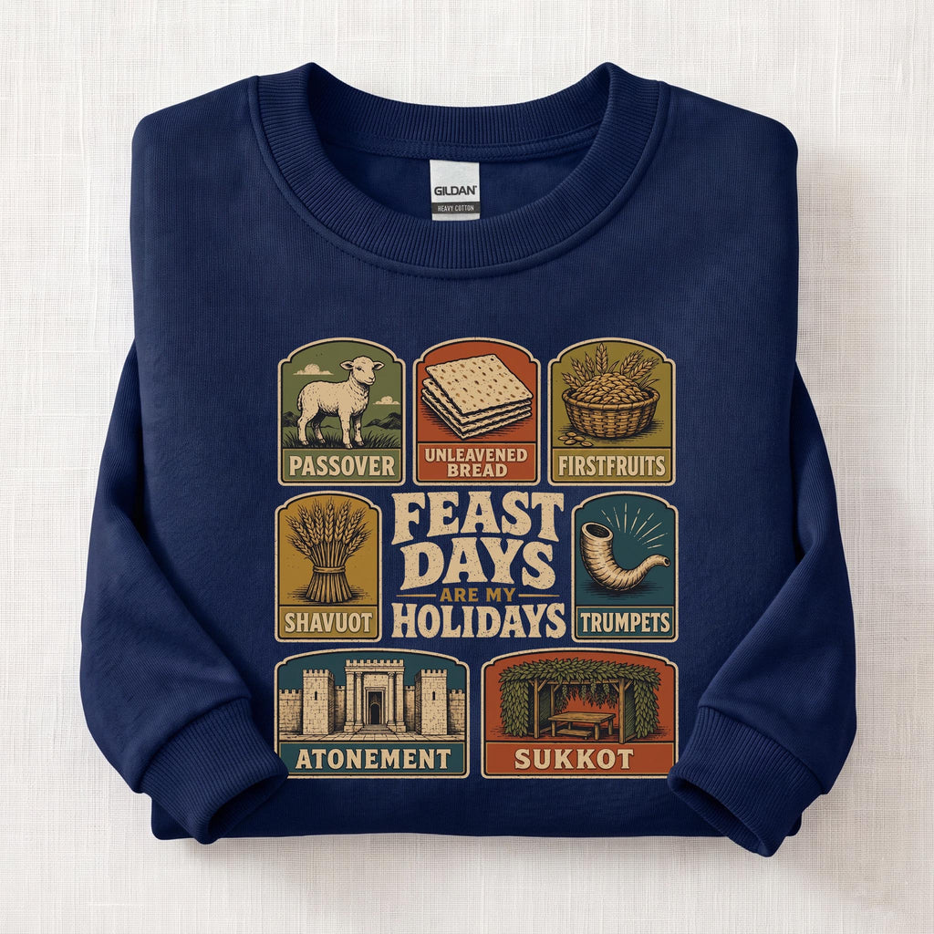 Appointed Feast Days Sweatshirt — Navy