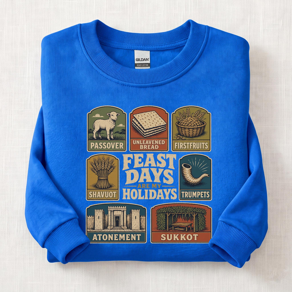 Appointed Feast Days Sweatshirt — Royal