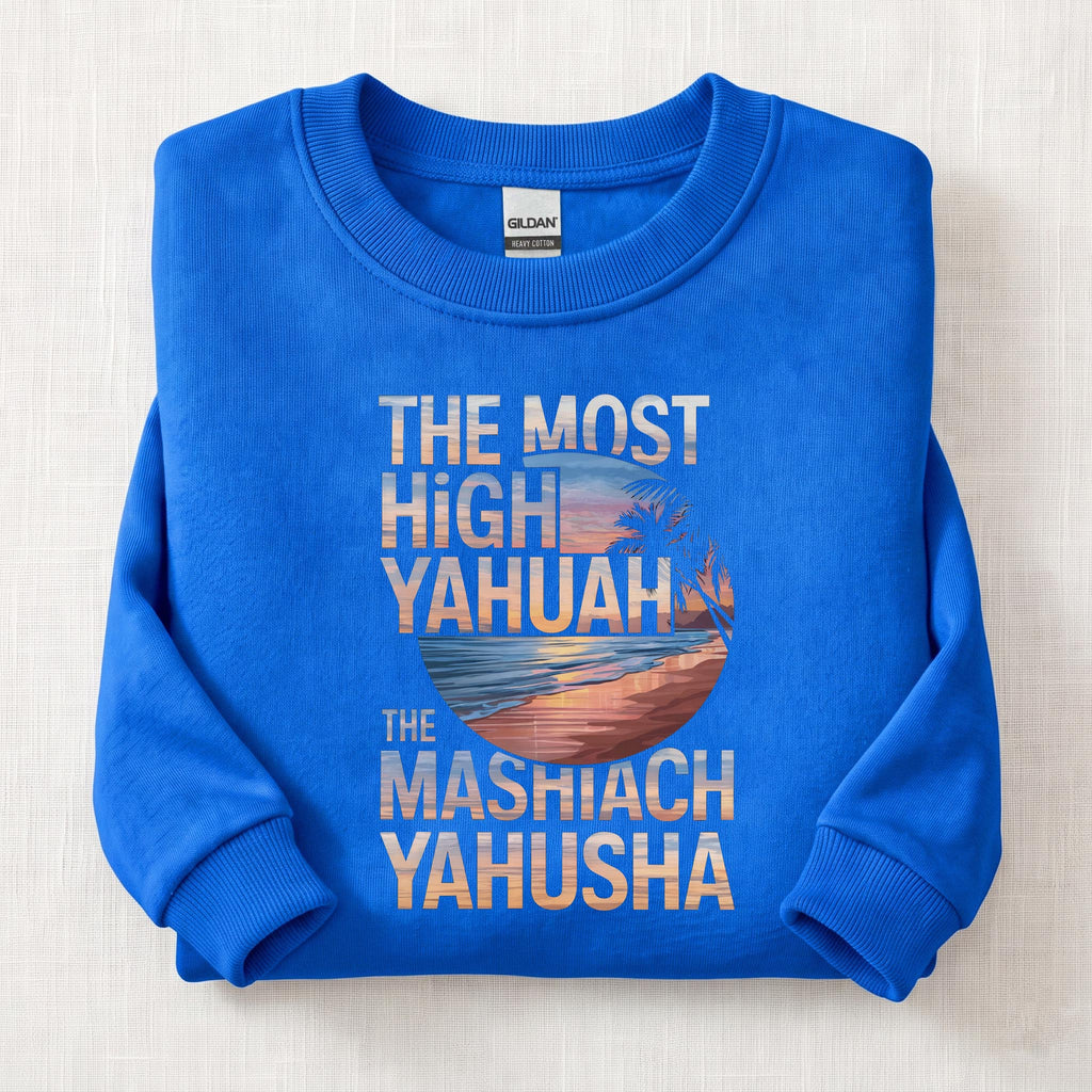 The Most High Yahuah Sweatshirt — Royal
