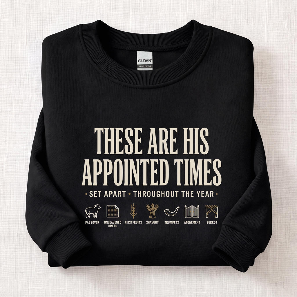 Appointed Times Sweatshirt — Black
