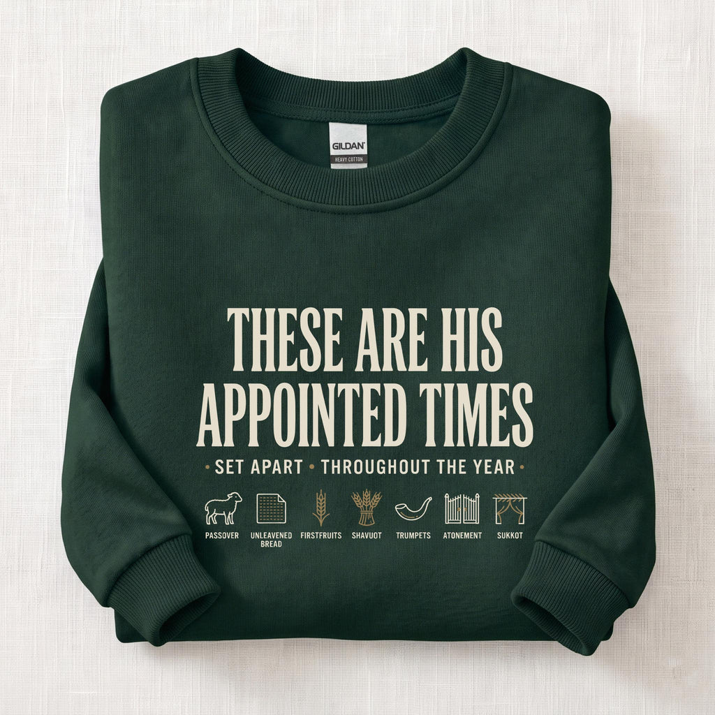 Appointed Times Sweatshirt — Forest Green