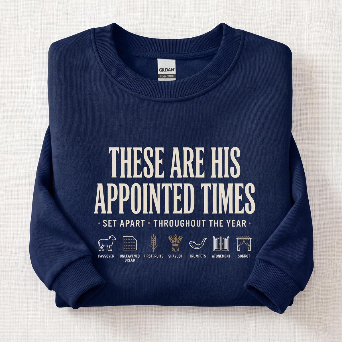 Appointed Times Sweatshirt — Navy