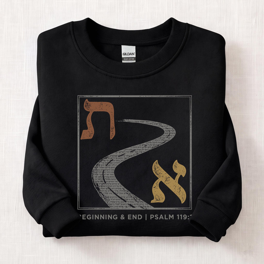 Beginning to End Sweatshirt — Black