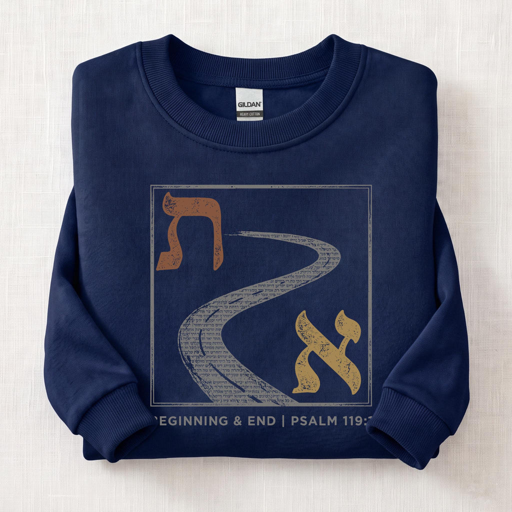 Beginning to End Sweatshirt — Navy