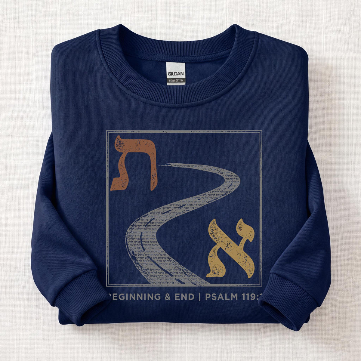 Beginning to End Sweatshirt — Navy