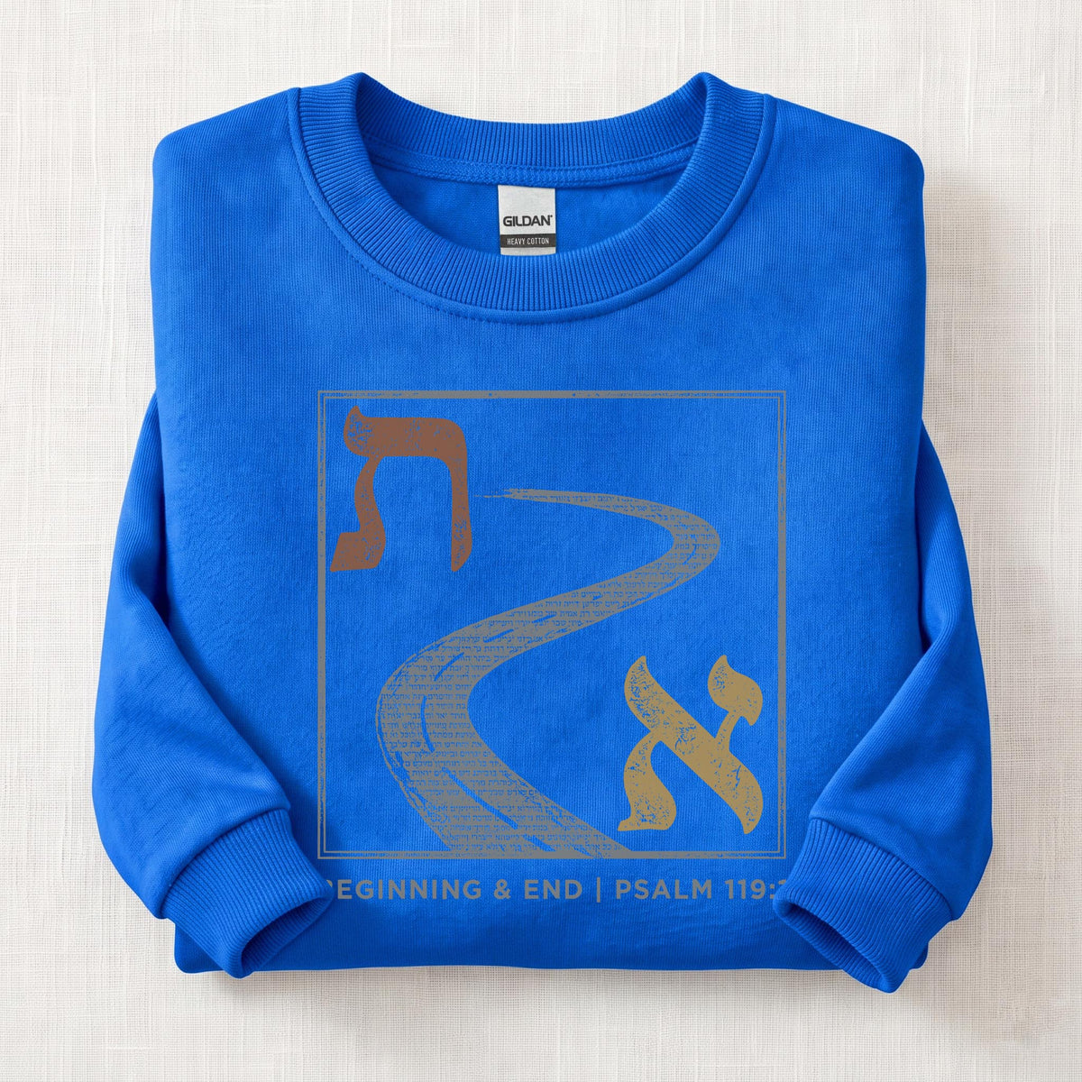 Beginning to End Sweatshirt — Royal