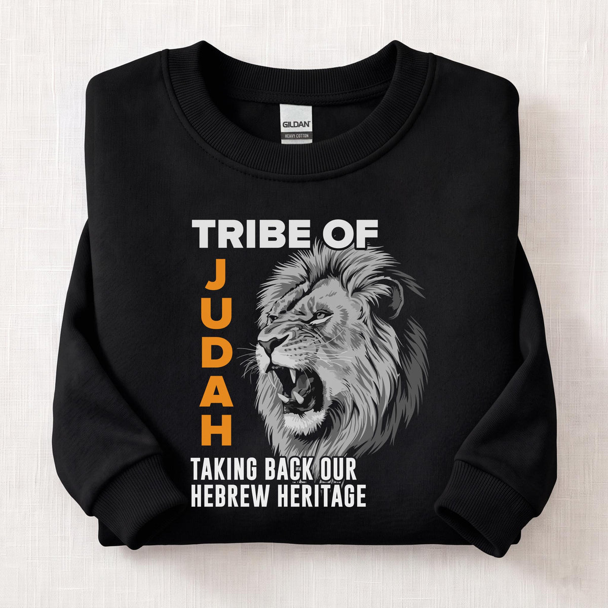 Tribe Of Judah Sweatshirt — Black