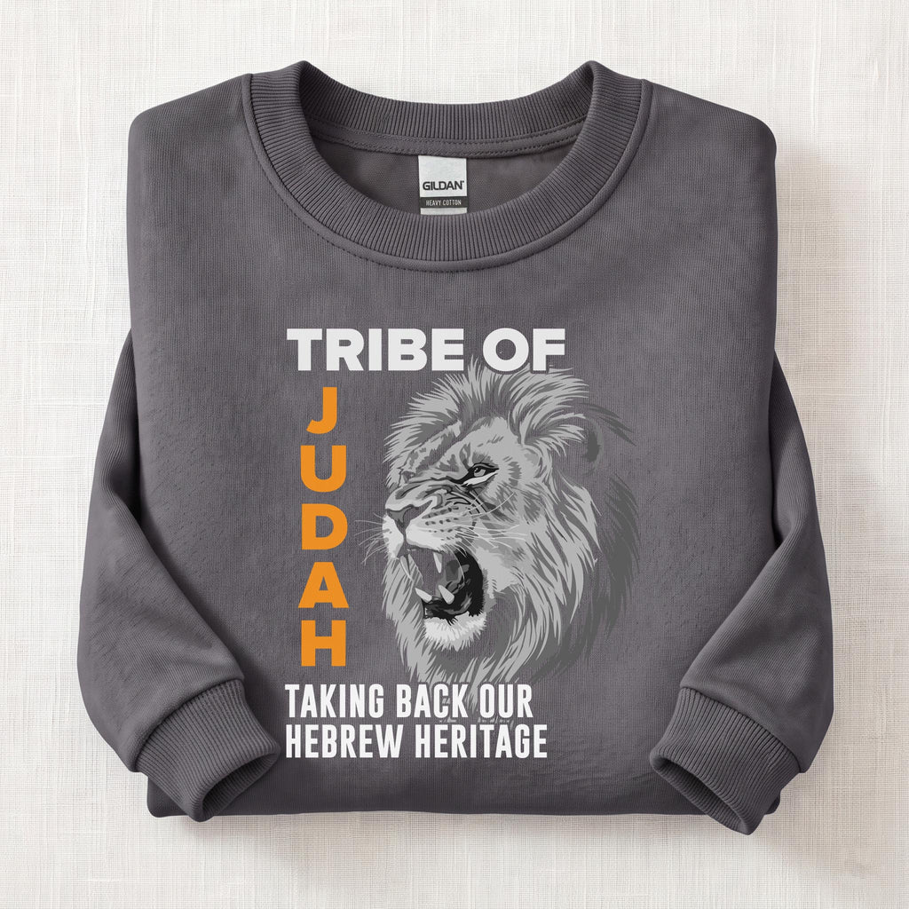 Tribe Of Judah Sweatshirt — Charcoal