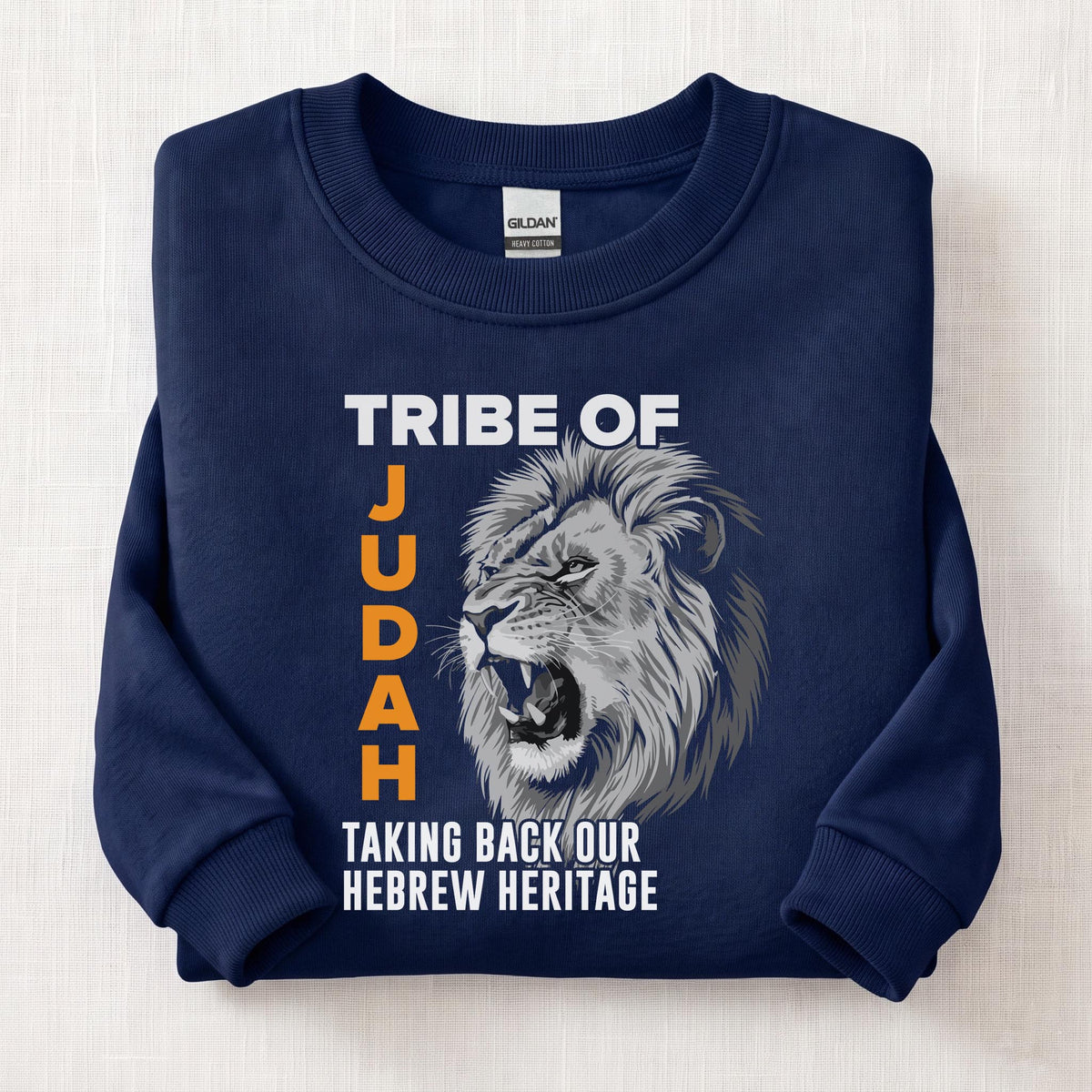 Tribe Of Judah Sweatshirt — Navy
