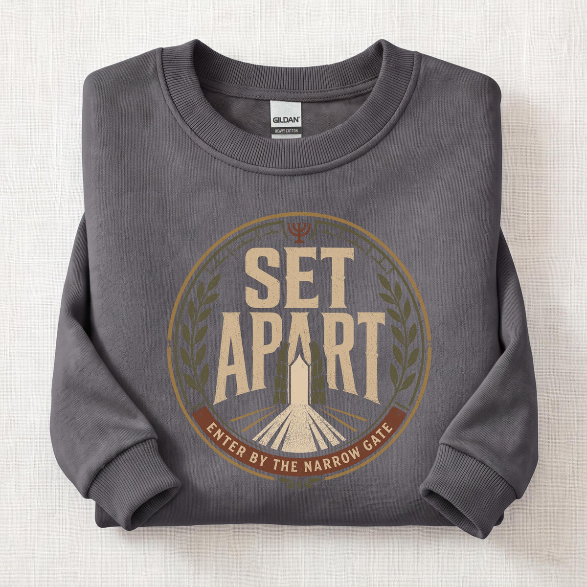 Set Apart Narrow Gate Sweatshirt — Charcoal