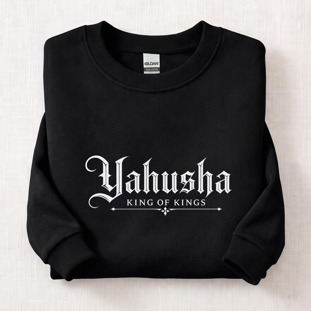 Yahusha Sweatshirt — Black