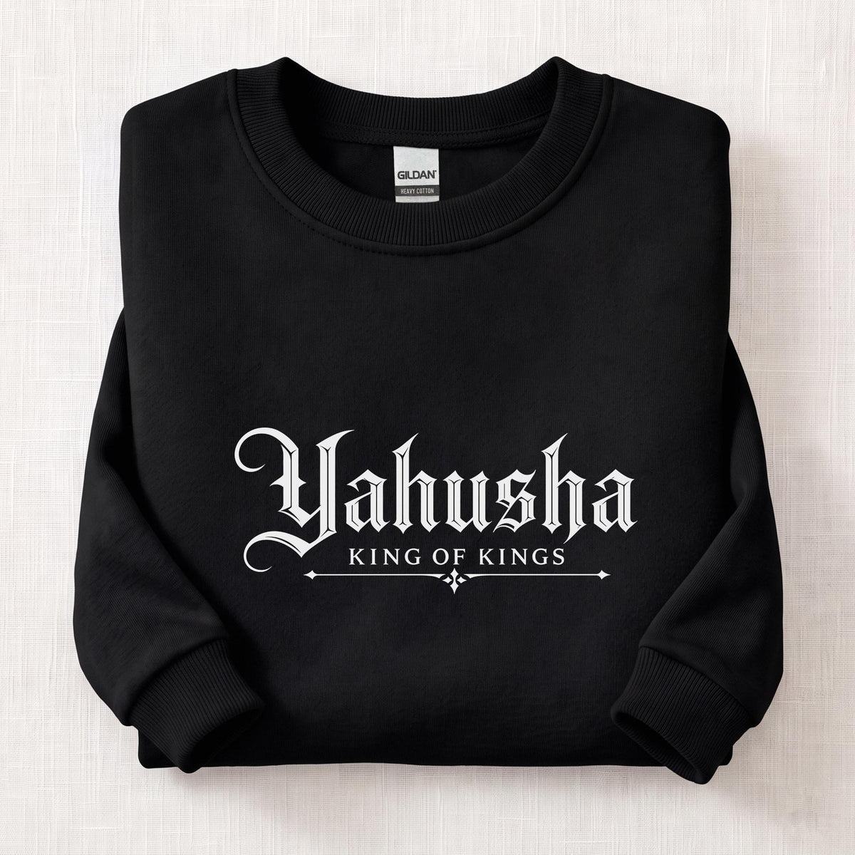 Yahusha Sweatshirt — Black