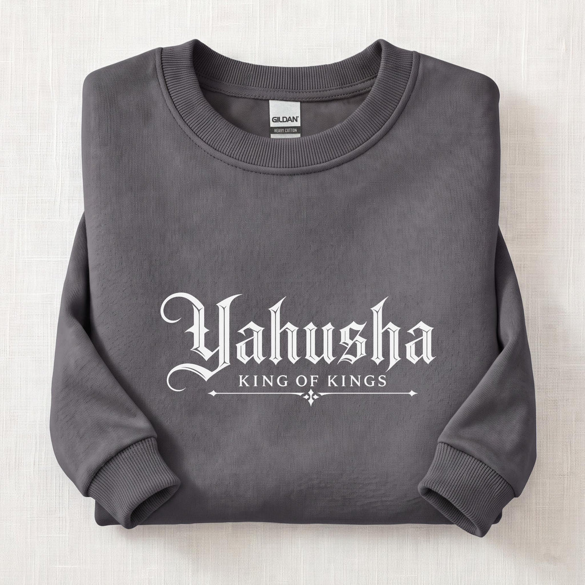 Yahusha Sweatshirt — Charcoal